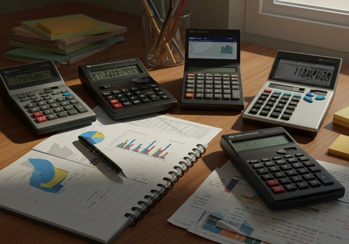 Quais as calculadoras financeiras mais utilizadas